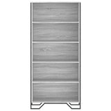 Book Cabinet Grey Sonoma 80x31x169 cm Engineered wood 3295315