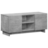 TV Stand 90 x 34.5 x 40 cm Concrete Grey Engineered Wood 8011480