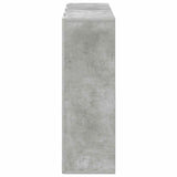 Sideboard with Drawer Concrete Grey 88.5 x 29 x 84.5 cm 8000487