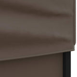 Folding Party Tent with Sidewalls Taupe 2x2 m 93505