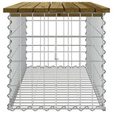 Garden Bench Gabion Design 103x44x42 cm Impregnated Wood Pine 834361