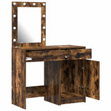 Dressing Table 2 pcs Brown 50 x 41 x 135 cm Engineered wood 3334240
