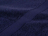 Premium Shower Towels "SOLUND" 4 pcs Navy Blue 70x140 cm 600 gsm 137261
