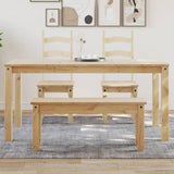 Dining Table PANAMA 160x80x75 cm Solid Wood Pine 4005705