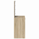 Dressing Table Sonoma Oak 50 x 41 x 135 cm Engineered Wood 865039