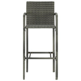 Garden Bar Set Grey 3068021