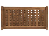 Bathroom Shelf Natural 45 x 30 x 45 cm Solid Teak Wood 42024275