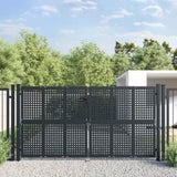 Garden Gate Anthracite 300x150 cm Steel 154568