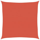 Sunshade Sail 160 g/m Terracotta 5x5 m HDPE 311333