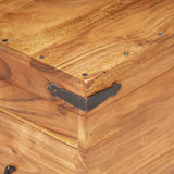 289641 Chest 90x40x40 cm Solid Acacia Wood