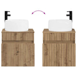 Bathroom Cabinet Set 3 pcs Artisan Oak 49 x 44.5 x 66 cm 3405776