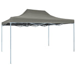ZNTS Professional Folding Party Tent 3x4 m Steel Anthracite 48895