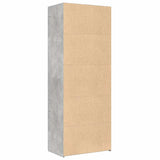 Highboard Concrete Grey 70x42.5x185 cm Engineered Wood 3281430