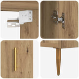 Highboard Artisan oak 69.5 x 34 x 180 cm Engineered Wood 3394579