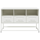 TV Cabinet White 100.5x39x60.5 cm Steel 846547