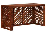 Air Conditioner Cover Rusty 110 x 50 x 80 cm Weathering Steel 8014114