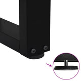 Coffee Table Legs V-Shape 2 pcs Black 50x cm Steel 4012628
