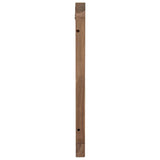 Bed Headboard Natural Solid Teak Wood 42024567