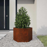 Planter Rusty 60x60x45 cm Corten Steel 823675
