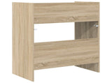 DJ Table Sonoma Oak 82 x 45 x 102 cm Engineered Wood 8006750