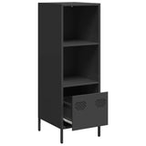 Highboard Black 35x39x103,5 cm Steel 851376
