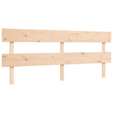 Bed Frame without Mattress Super King Size Solid Wood 3195106