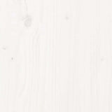 Bed Frame without Mattress White 75x190 cm Small Single Solid Wood Pine 3308868