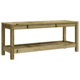 Garden Bench 108x35x45 cm Impregnated Wood Pine 832386