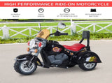 Kids Ride On Toy Car Motorbike Electric Scooter 6V Battery Operated Toy Trike-Black T3398P348134