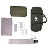 Family Tent with Rainfly Water-Resistant 14-Person Army Green 42042225