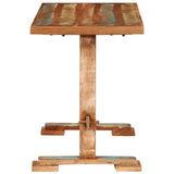 Dining Table 110x55x78 cm Solid Wood Reclaimed 374903