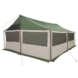 Family Tent Green 600 x 400 x 268 cm Polyester and Steel 42028603