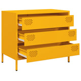 Sideboard Mustard Yellow 68x39x58.5 cm Cold-rolled Steel 851295