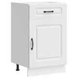 Kitchen Base Cabinet Kalmar White Engineered Wood 853477