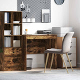 Desk Smoked Oak 80 x 50 x 76 cm 869430