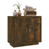 Sideboard Smoked Oak 80x40x75 cm Engineered Wood 817234