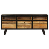 TV Cabinet Solid Mango Wood 120x30x50 cm 246326