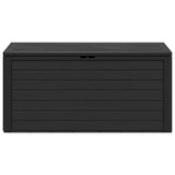 Garden Storage Box Anthracite 116x44x55 cm 49445