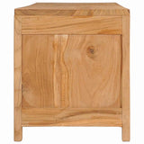 TV Cabinet 115x30x35 cm Solid Teak Wood 288901