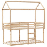 Bunk Bed without Mattress 90x190 cm Single Solid Wood Pine 3282127