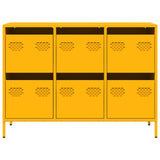 Sideboard Mustard Yellow 101.5x39x73.5 cm Cold-rolled Steel 851265