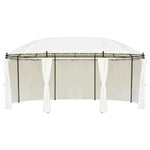 ZNTS Gazebo Cream White 530x350x265 cm 42138