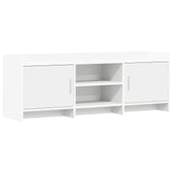 TV Cabinet 130 x 33 x 47 cm White Engineered Wood 8011171