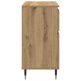 Sideboard Artisan Oak 60 x 35 x 70 cm Engineered Wood and Iron 881724