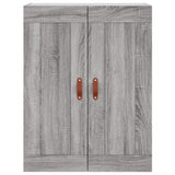 Highboard Grey Sonoma 69.5x34x180 cm Engineered Wood 3199919