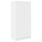 803434 Wardrobe White 82,5x51,5x180 cm Engineered Wood