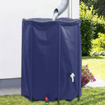 Water Tank with Tap Foldable 1350 L PVC 156008
