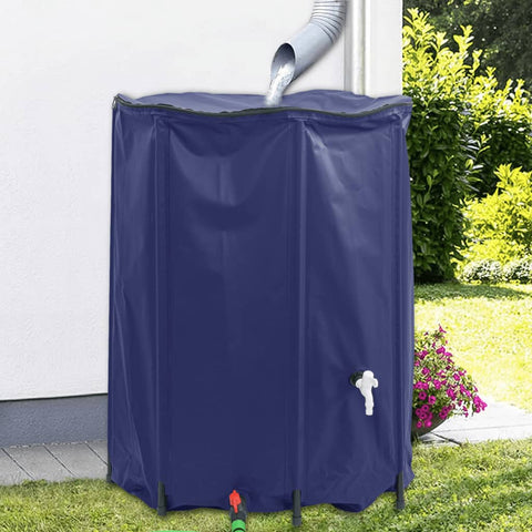 Water Tank with Tap Foldable 1350 L PVC 156008