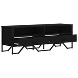 TV Cabinet Black 122x34x41 cm Engineered Wood 848579