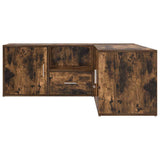 Corner Cabinet Smoked Oak 200x40x45 cm Engineered Wood 3307832